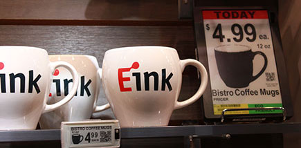 E Ink Electronic Shelf Labels